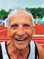Lachender Sportler kl