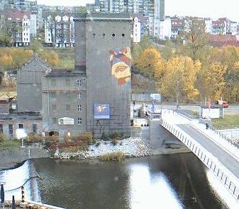 Das Relief nun mit der neuen Europa-Brücke